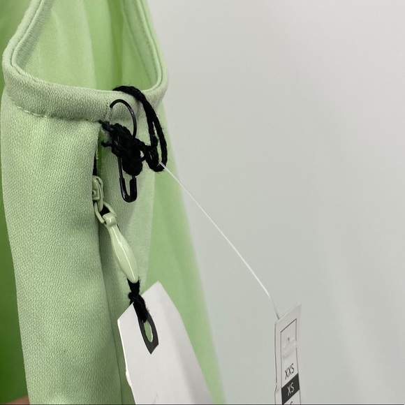 Leith Faux Wrap Camisole Green NWT Sz XS - Picture 7 of 8